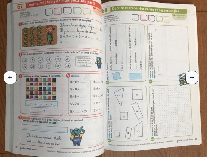 Archimaths CE1 (2019) - Fichier de l'élève - photo numéro 4