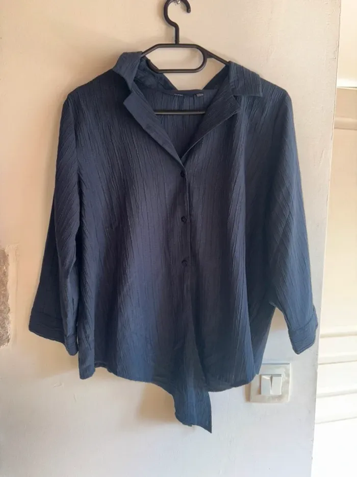 Chemise bleu Kiabi