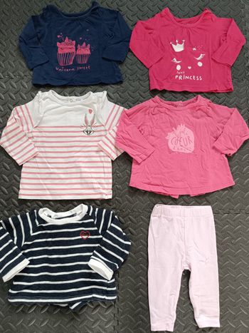 Lot vêtements fille