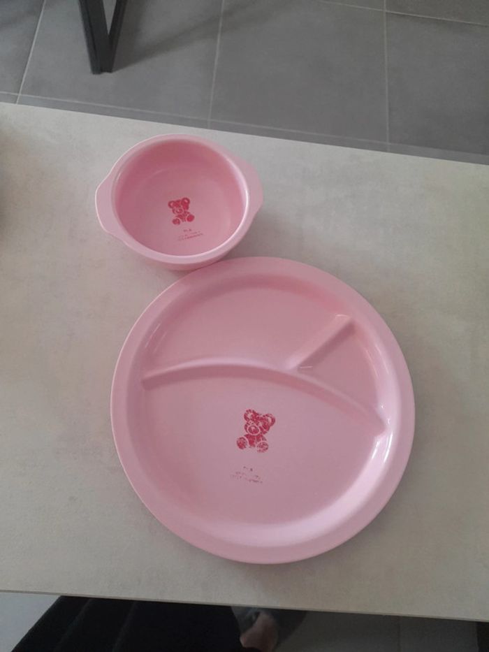 Ensemble assiette bol enfant