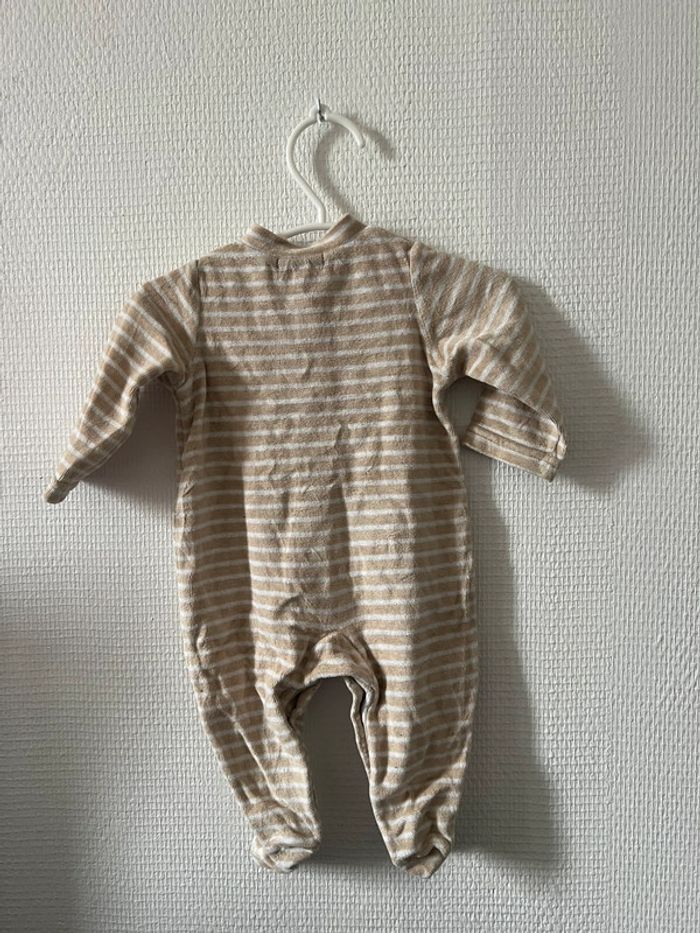 Pyjama croisée 3 mois bon état - photo numéro 3