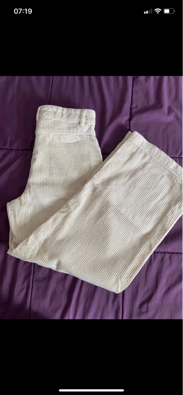 Pantalons large en velours - photo numéro 4