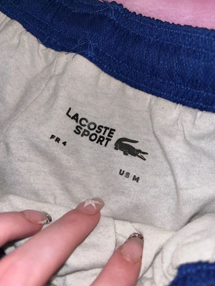 Short Lacoste, bleu, taille M - photo numéro 3