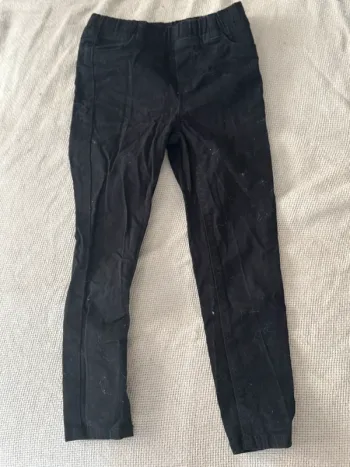 Pantalon slim noir