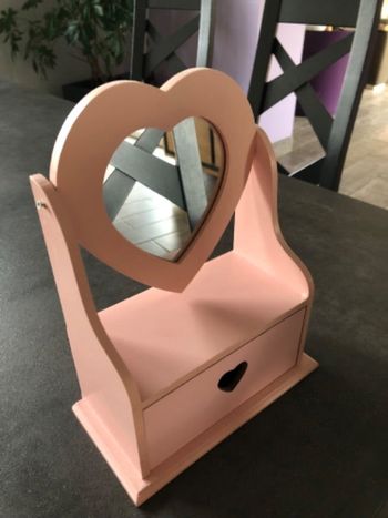 Boite bijoux miroir