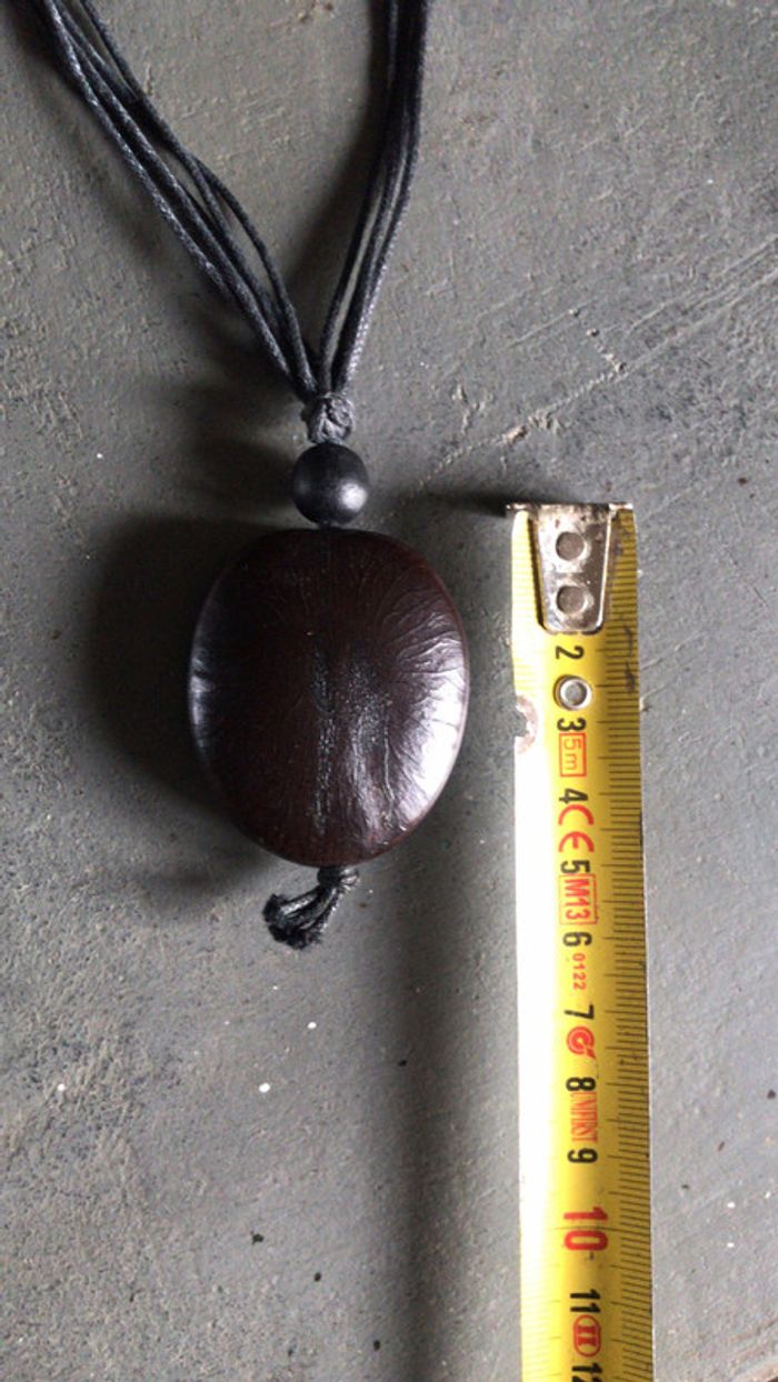 Collier lacet cuir - photo numéro 4