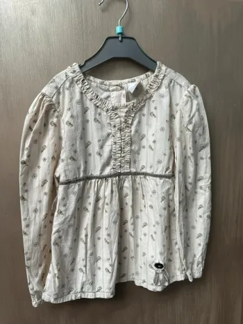 Blouse beige fille Palomino 6 ans