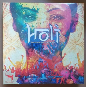 Holi - Festival des Couleurs - Jeu de société sous emballage - Prix Ferme
