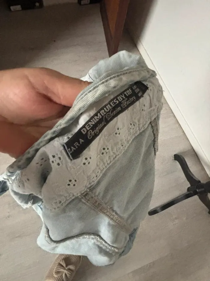 Boléro femme en jeans Zara taille M - photo numéro 5