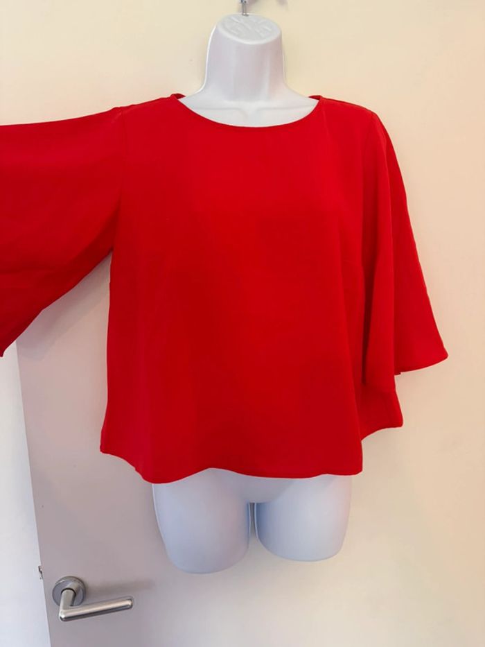 Blouse rouge Camaïeu - photo numéro 3