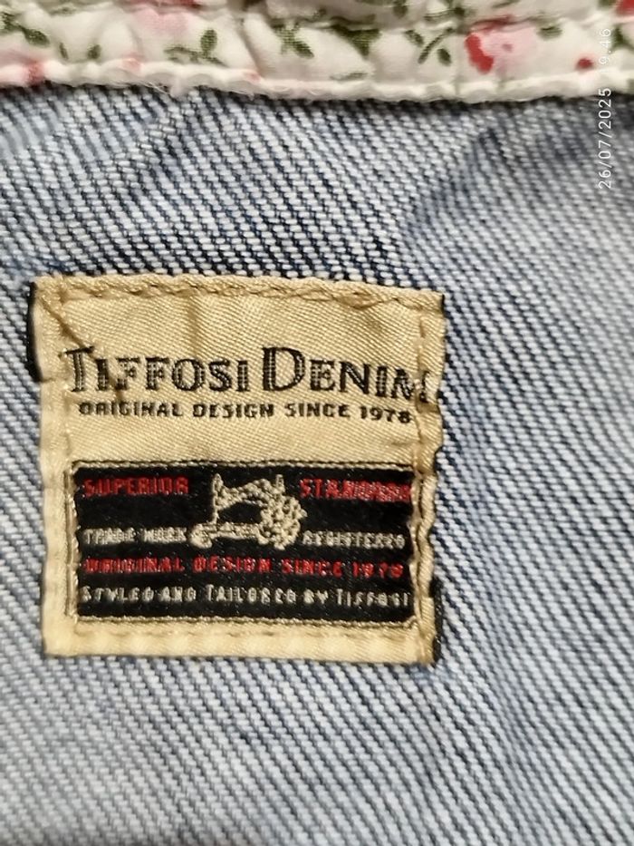 Veste en jeanfille - photo numéro 4
