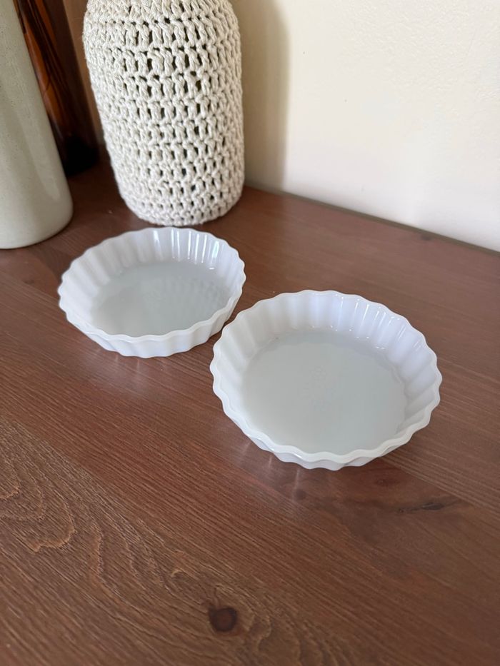 2 moules à tartelettes - Arcopal