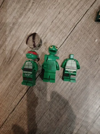 Lot figurines lego tortues ninja vrac incomplètes
