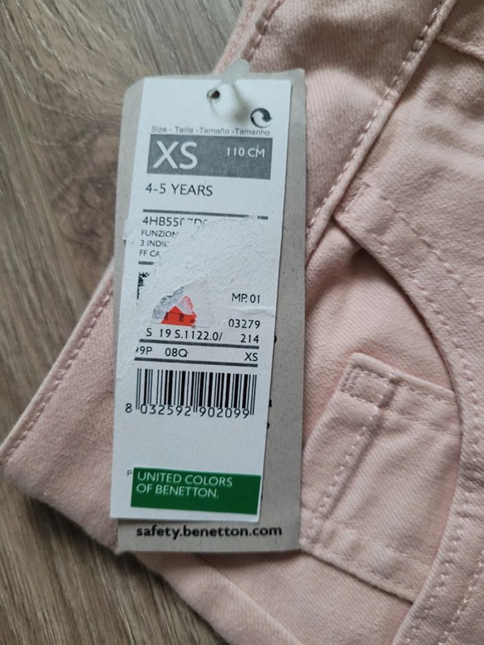 Jupe en jean rose pâle - photo numéro 2