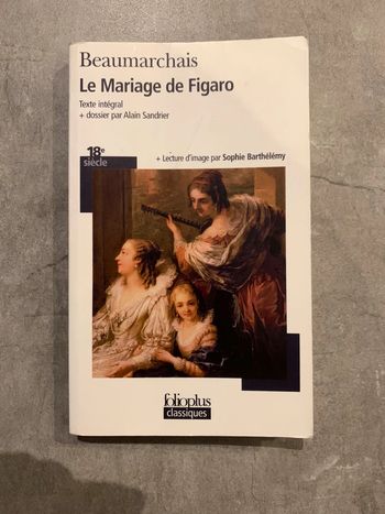Le mariage de figaro, beaumarchais