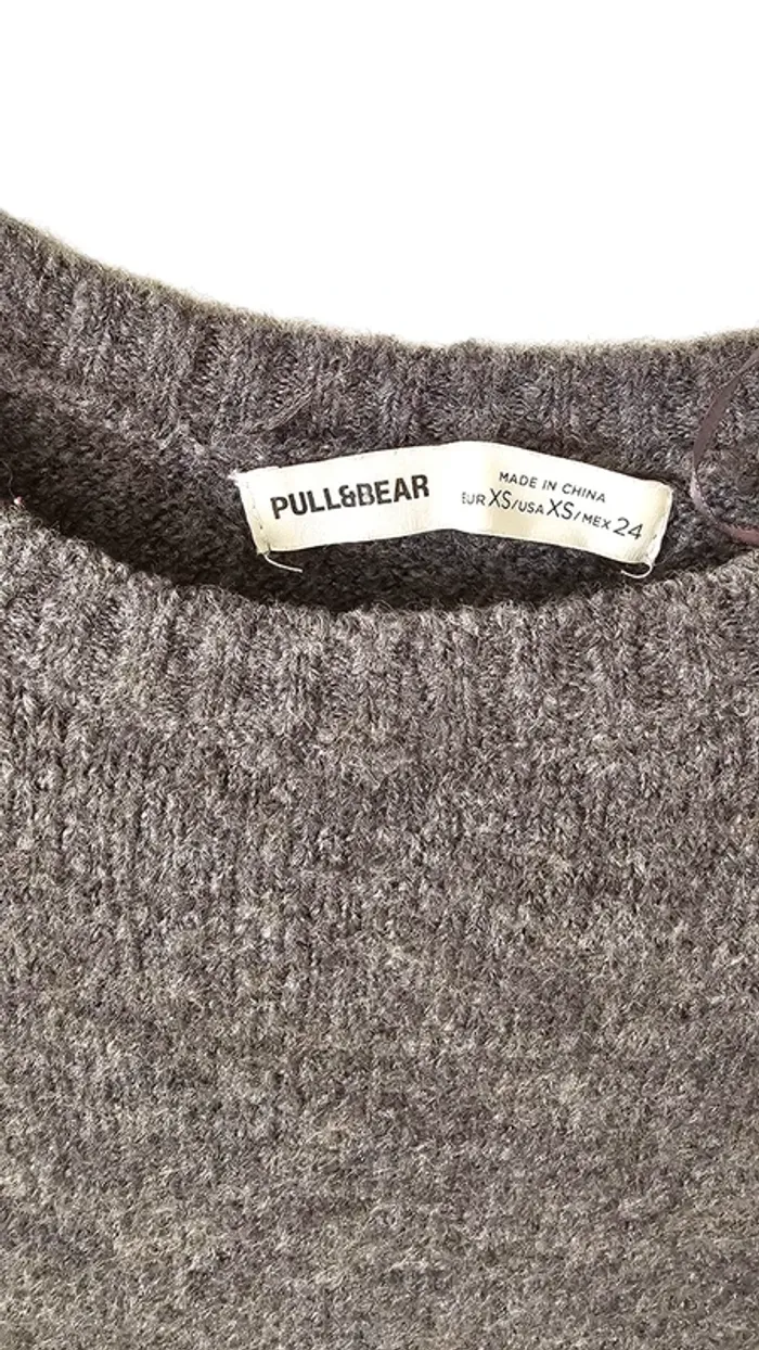 Robe longue Pull & Bear – XS – Gris – État : Excellent - photo numéro 4