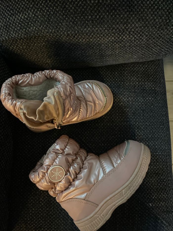 Bottes rose fourrée - photo numéro 2