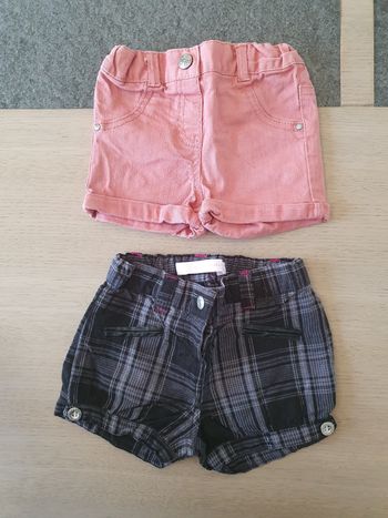 Lot de shorts 3 mois