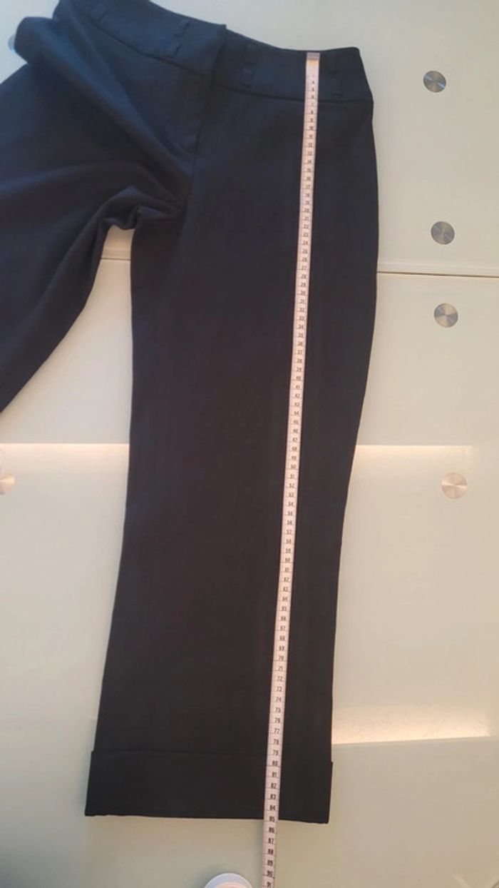 Pantalon noir taille haute 7/8 - photo numéro 8