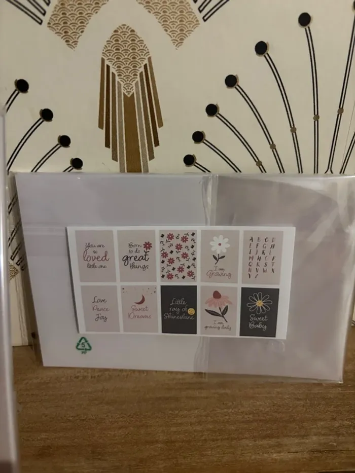 Affiches “Douce Croissance” pour chambre enfant - photo numéro 2