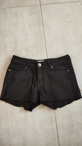 Short  en  jeans noir  taille  36 cimarron