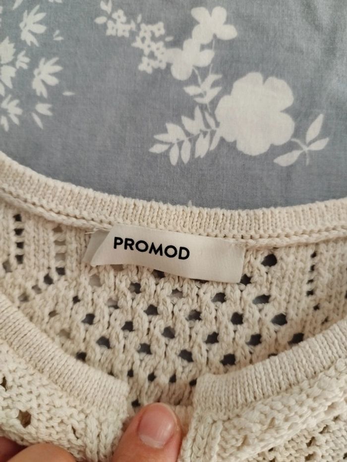 Très jolie maille crochet Promod taille M neuf - photo numéro 3