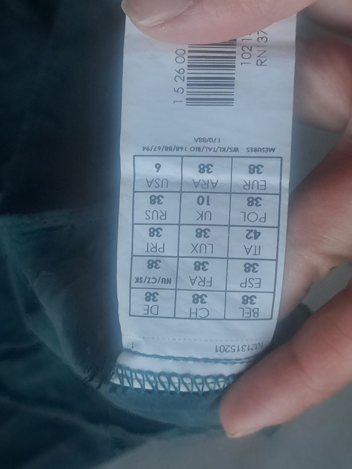 Blouse verte Promod Taille 38 - photo numéro 7