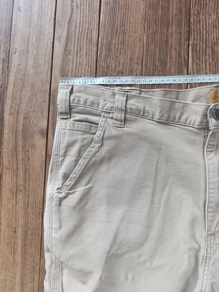 Pantalon jean Carhartt relaxed-fit workwear Carpenter W40 - photo numéro 9