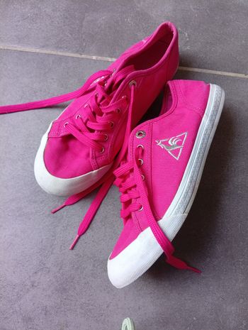 Baskets rose le coq sportif