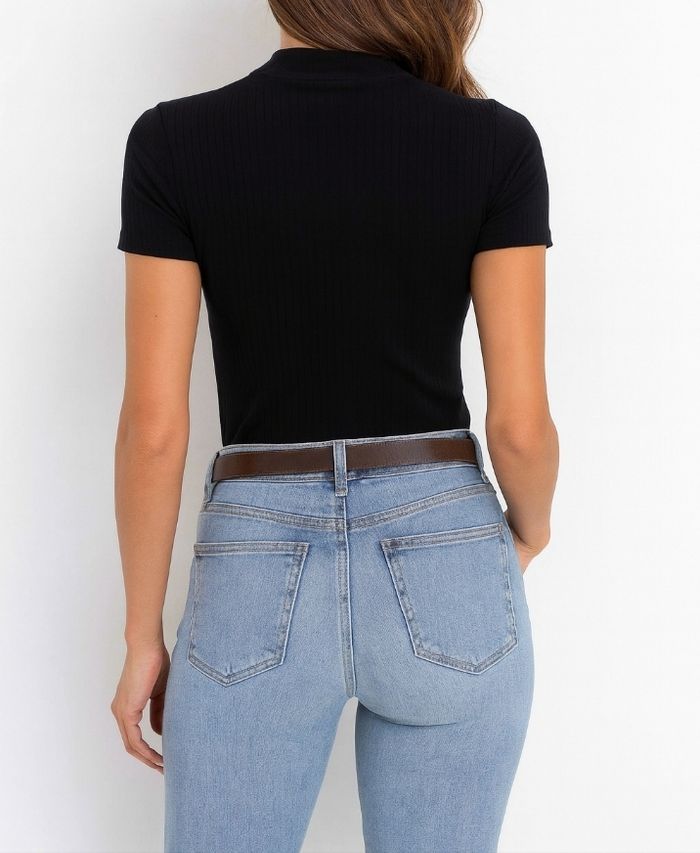 Top ras de cou femme Taille 36 - photo numéro 2