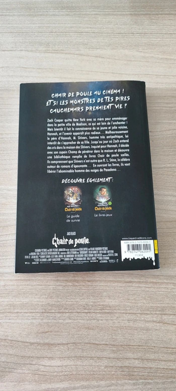 Livre Chair de poule - photo numéro 2