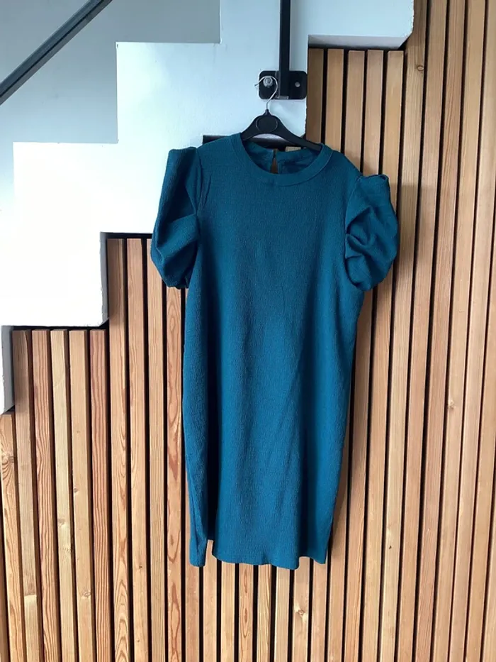 Robe bleu pétrole SHEIN - Taille L - Très bon état