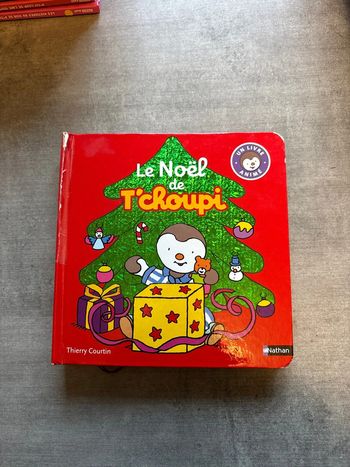Livre T’choupi, le Noël de T’choupi