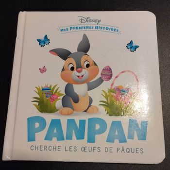 Livre enfant Disney mes premières histoires Panpan cherche les œufs de pâques
