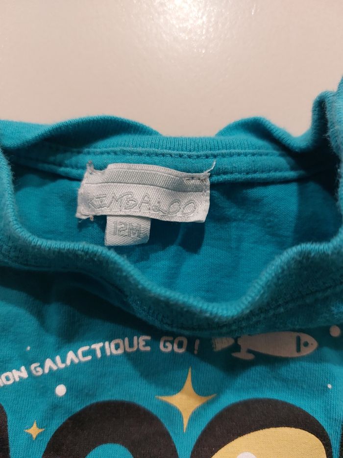 Tee shirt manche longue kimbaloo 12 mois garçon - photo numéro 2