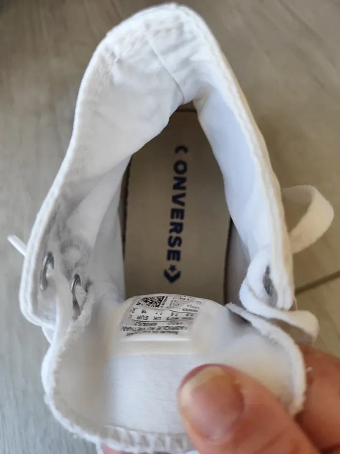 Converse haute blanche - photo numéro 9