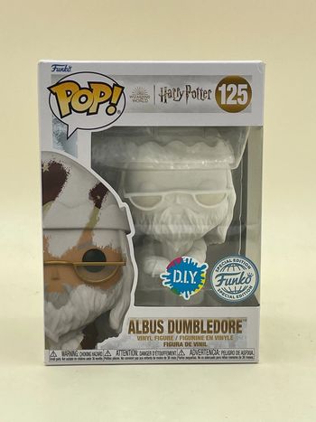 Figurine Funko Pop Harry Potter Albus Dumbledore Spécial Edition D.I.Y N•125 neuf