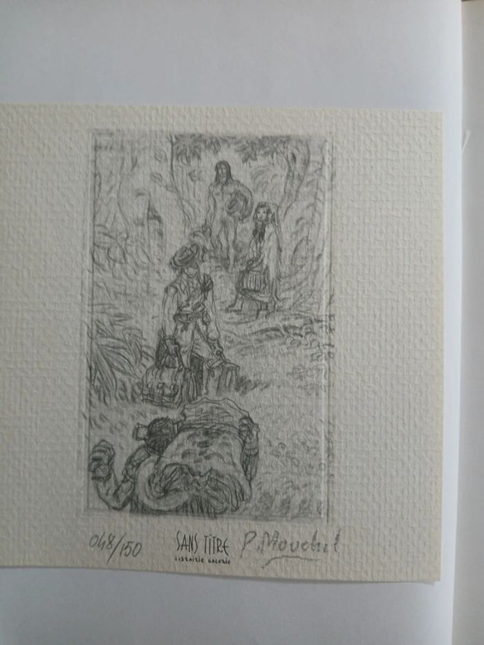 Bd le mur de pan 1,EO, avec ex libris num et signe - photo numéro 2