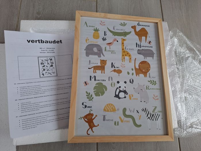 Abécédaire jungle vertbaudet - photo numéro 2