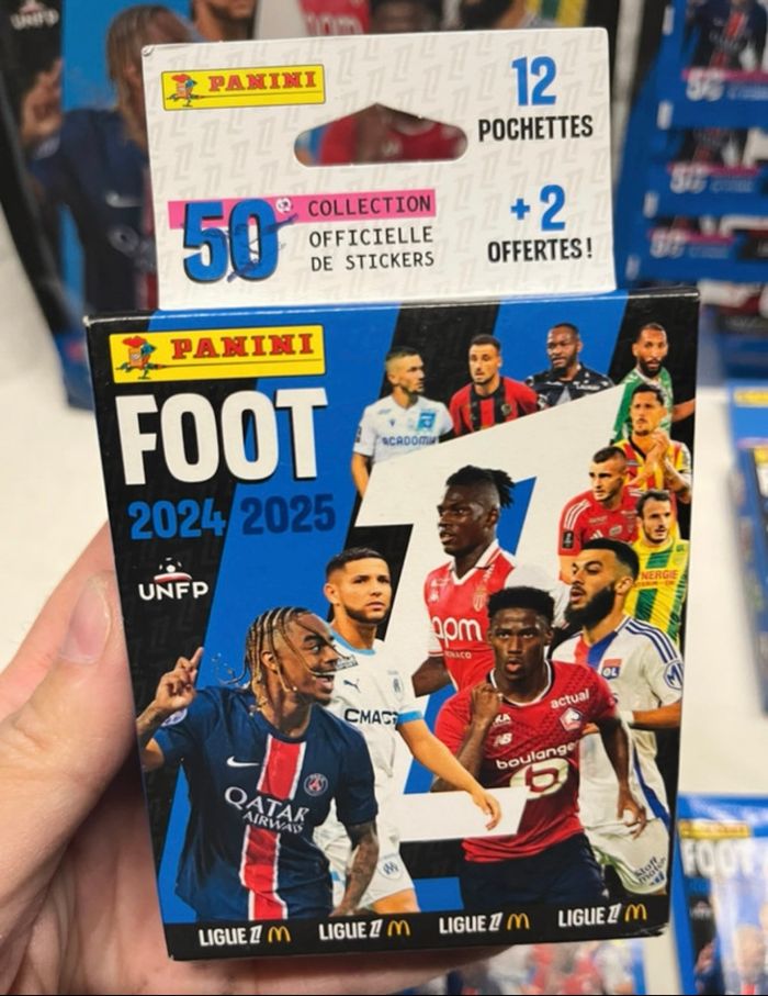 Kit Panini stickers FOOT 50 Collection 2024 / 2025t - photo numéro 5
