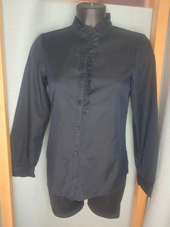 Comptoir des cotonniers chemise marine T 34 en tbe