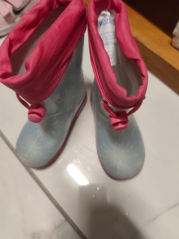 Bottes en caoutchouc 'la reine des neiges' - photo numéro 3