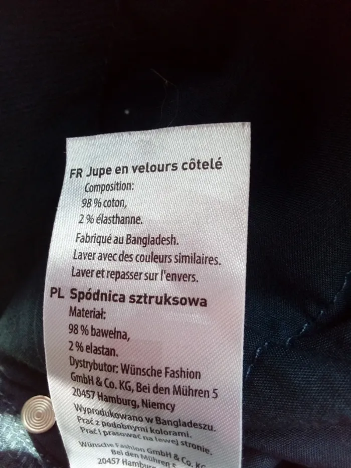 Jupe en velours côtelé 44 - photo numéro 9