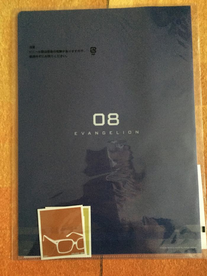 Evangelion Shikinami Asuka Langley Ayanami Rei Shikinami Mari clear file & sticker set Ichiban Kuji - photo numéro 7