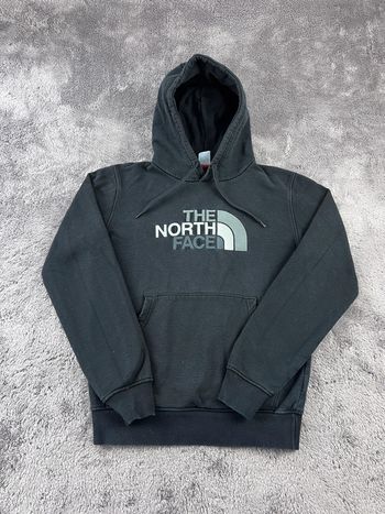 Pull sweat à capuche The North Face logo brodé Noir Taille S