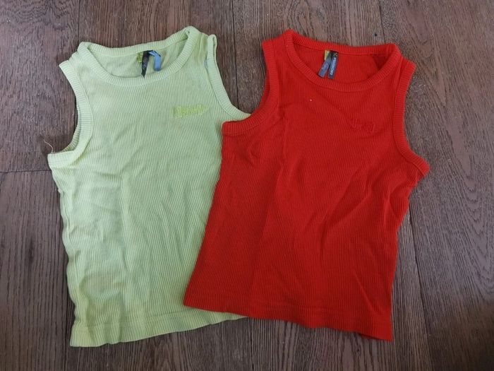 Lot 2 débardeurs orchestra 18mois