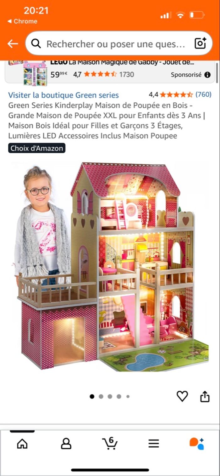 Maison poupée xxl - photo numéro 3