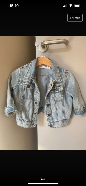 Veste en jean Zara