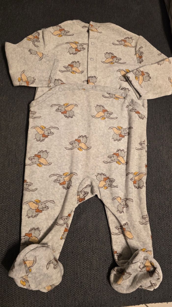 Neuf (non porté) 🏷🤩😍💙superbe  pyjama DUMBO 18 mois garçon 💙😍🤩 - photo numéro 4