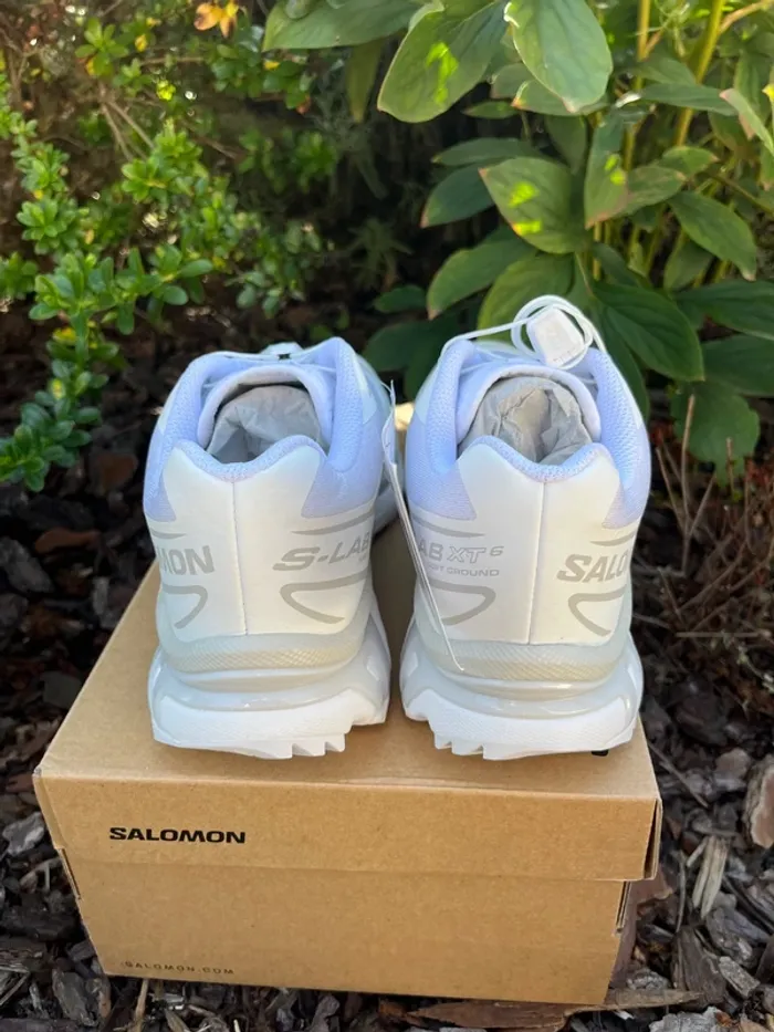 Salomon XT-6 White / Lunar rock 40 2/3 - photo numéro 4